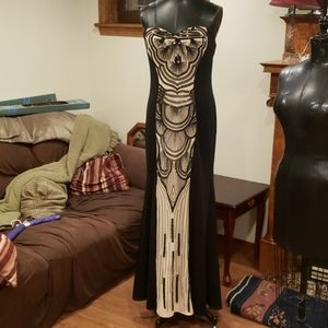 Stunning art decor styled gown. Never been worn